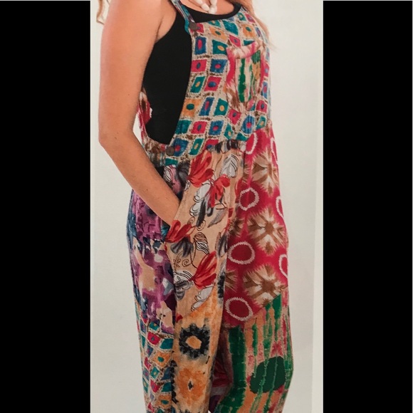 Sacred Threads Pants - 219343 01 BL Sacred Threads S/M overalls